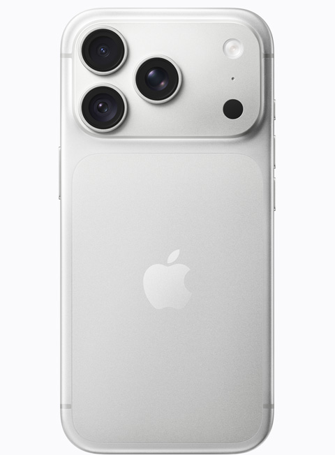 iPhone 17 Pro, Farbe Silber, Rückseite