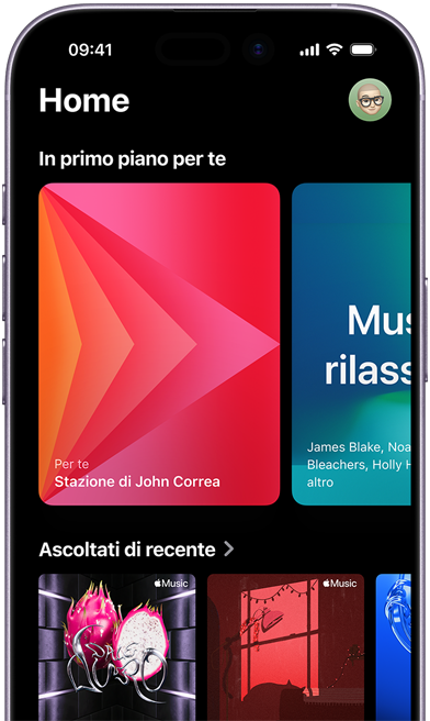 Schermata di Playlist Playground su iPhone, con una playlist vuota che non è stata ancora creata