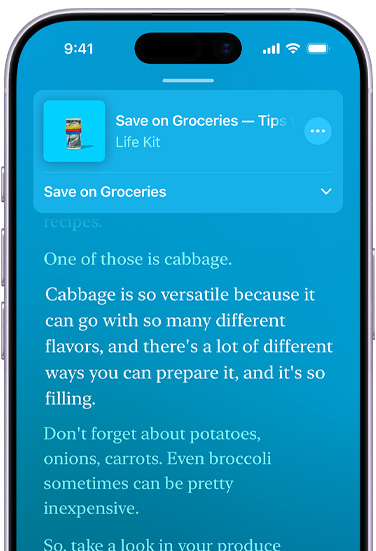 iPhone, front exterior, screen shows a transcript in Apple&nbsp;Podcasts for an episode called “Hot Dog” from the podcast This Is Love, hosted by Phoebe Judge, highlighted text in the transcript reads: “When I was growing up in Chicago, my family would go out for hot dogs all the time”, surrounding transcript text is dimmed.