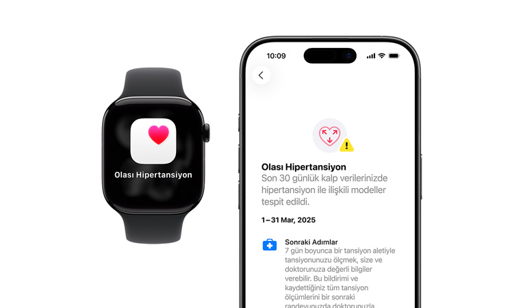 Apple Watch Series 11’de olası hipertansiyon bildirimi, iPhone’da genişletilmiş bildirim