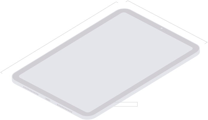 Dimensões do iPad mini