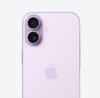 ラベンダーのiPhone 17の背面の外観。左上にDual Fusionカメラシステムがある